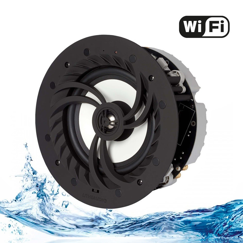 Lithe Audio 6.5" IP44 Wi-Fi Multiroom Ceiling Speaker - Master