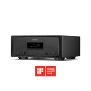 Marantz SACD 10 SACD Player — black SACD player, angled view with award badges