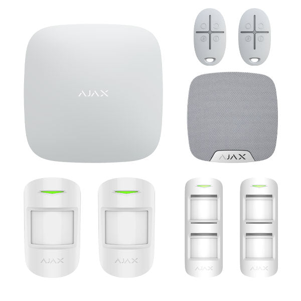 Kit# 03. Ajax Hub 2 Plus Indoor & Outdoor Alarm Share