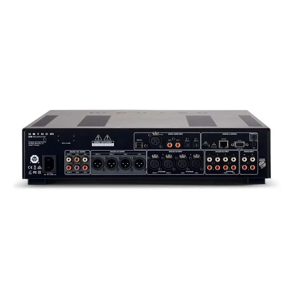 Anthem STR Preamplifier (Black) amplifier alternate view 3