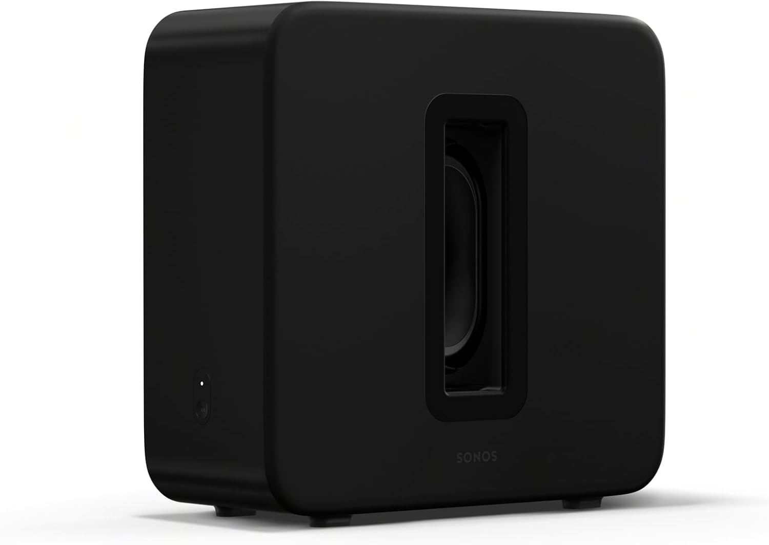 Sonos Sub 4 Wireless Subwoofer in black alternate view