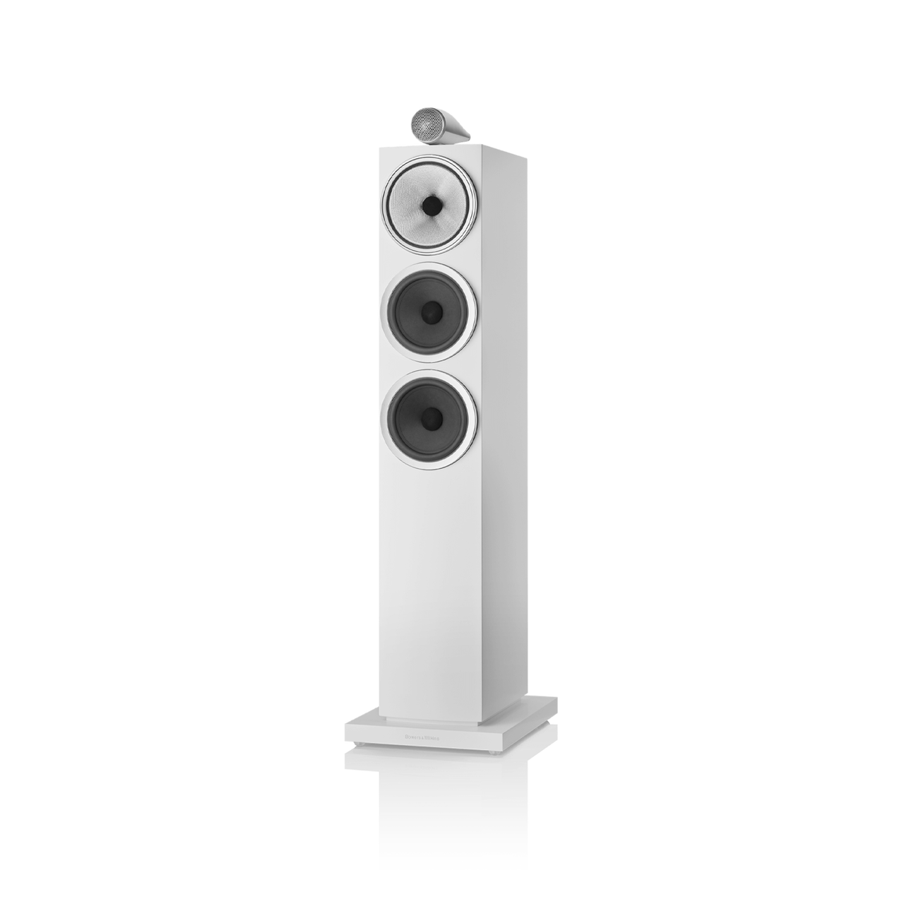 Bowers & Wilkins 703 S3 Floorstander (Pair) in Satin White finish alternate view