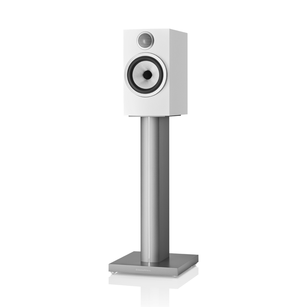 Bowers & Wilkins 706 S3 Bookshelf (pair) in Satin White finish alternate view