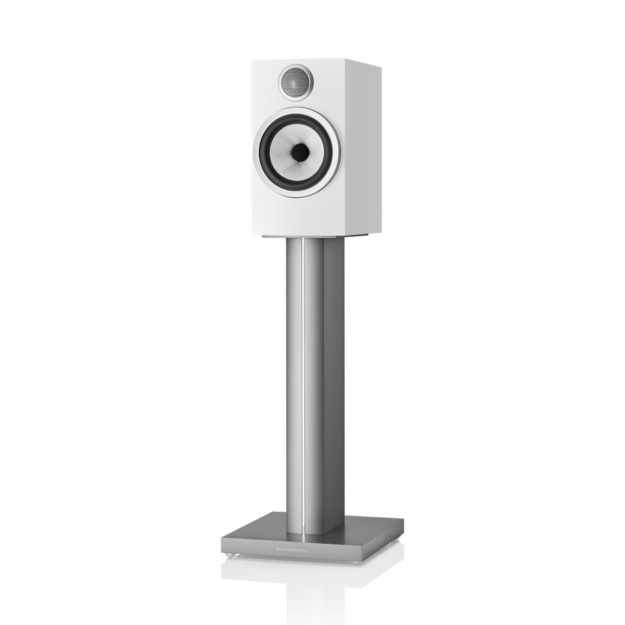 Bowers & Wilkins 706 S3 Bookshelf (pair) in Satin White finish alternate view