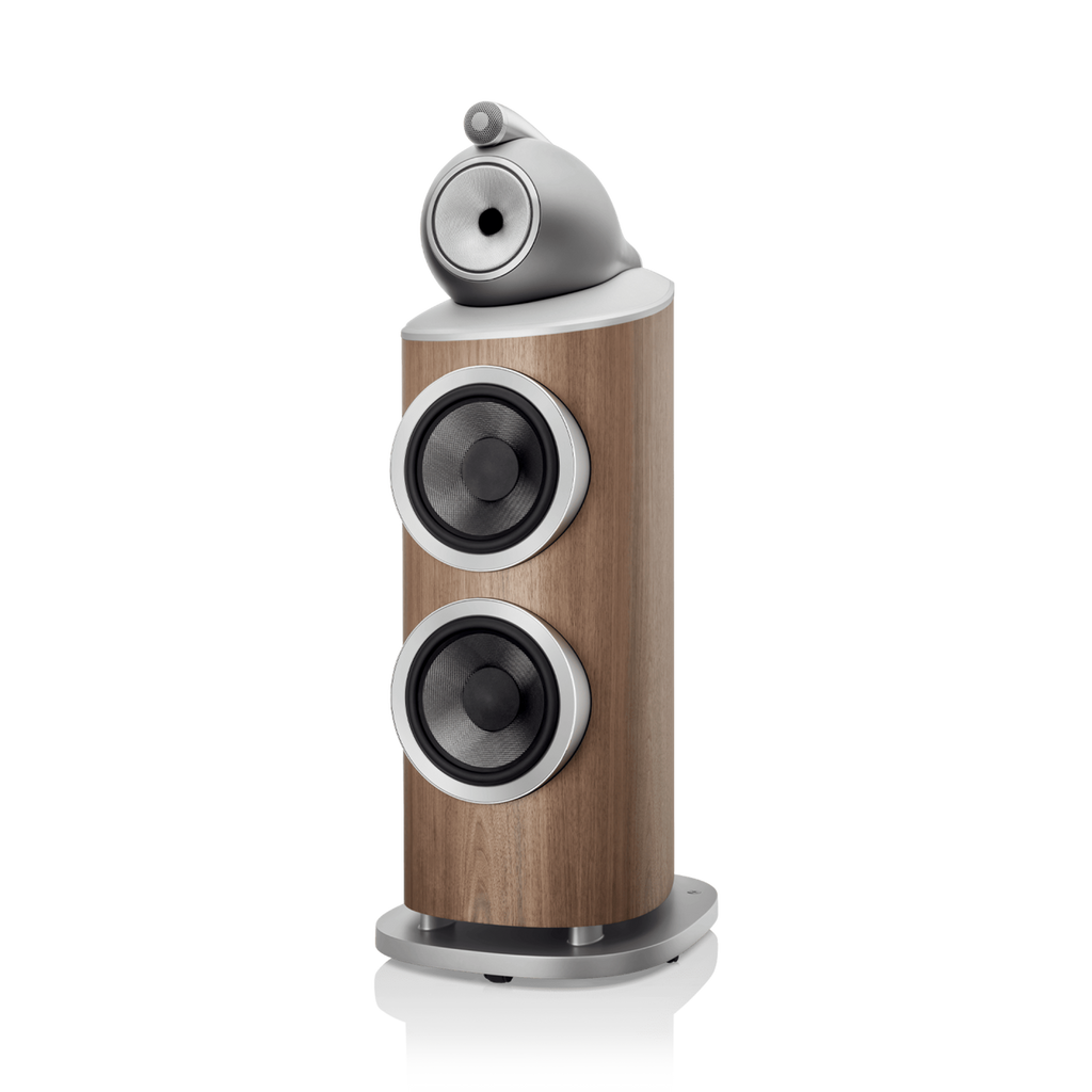 Bowers & Wilkins 801 D4 Floorstander (Pair) in Satin Walnut finish alternate view