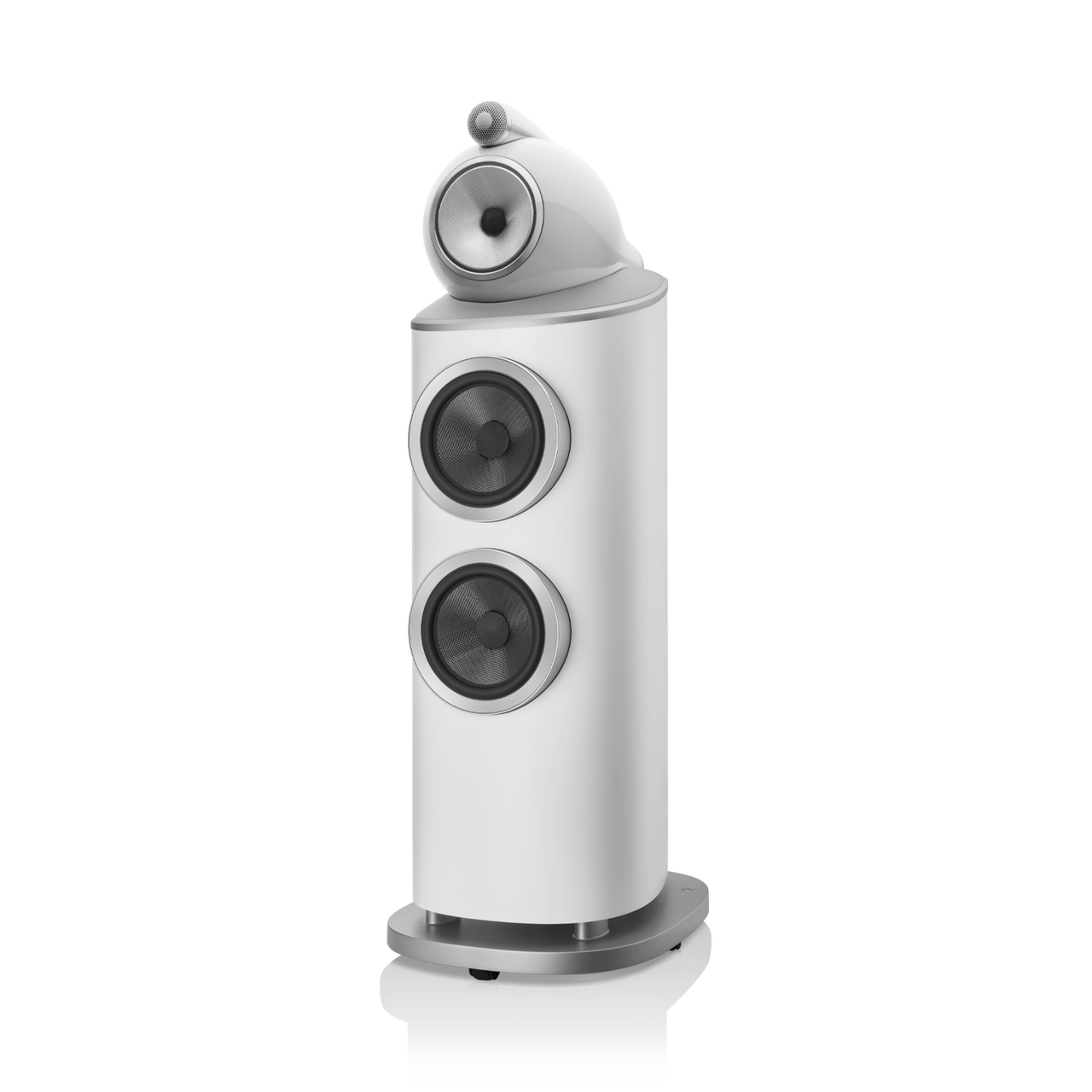 Bowers & Wilkins 802 D4 Floorstander (Pair) in white alternate view