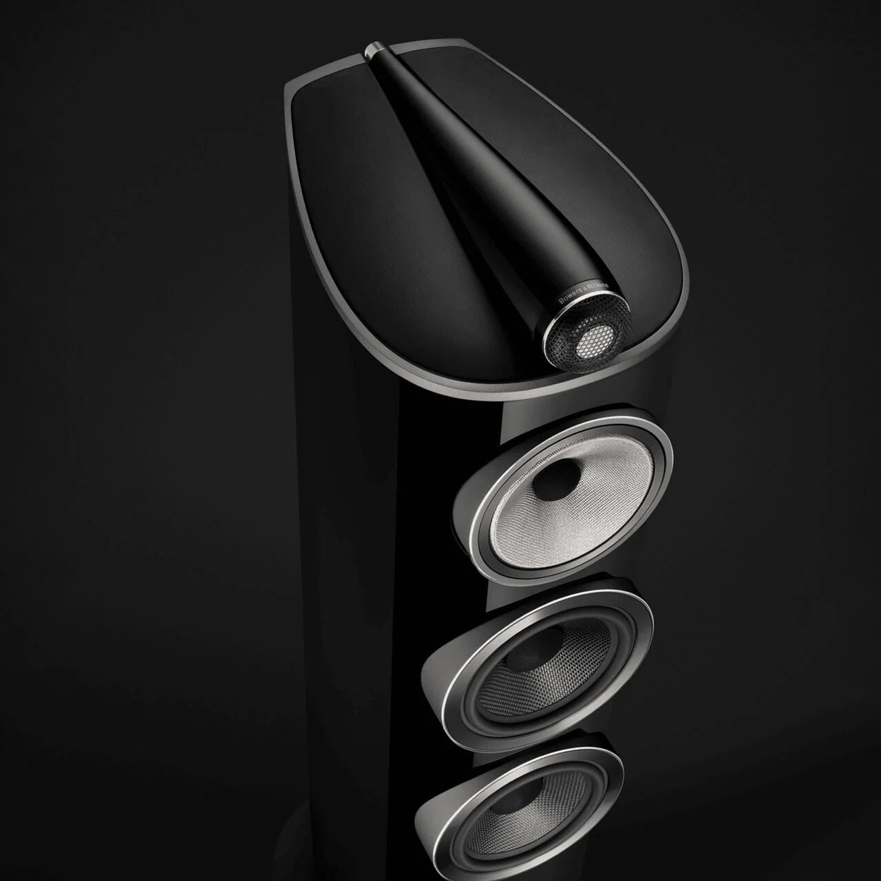 Bowers & Wilkins 804 D4 Floorstander (Pair) in black alternate view 3