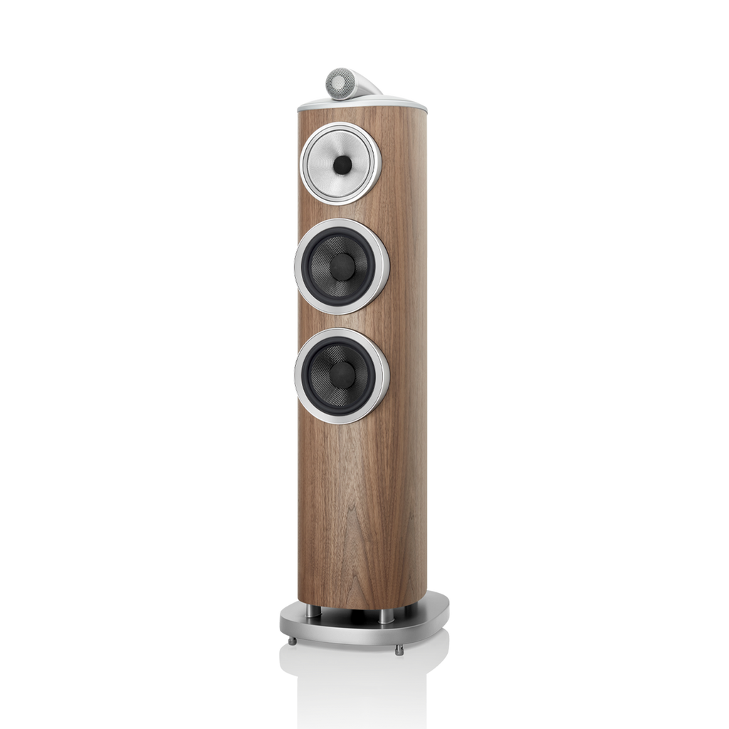 Bowers & Wilkins 804 D4 Floorstander (Pair) in Satin Walnut finish alternate view