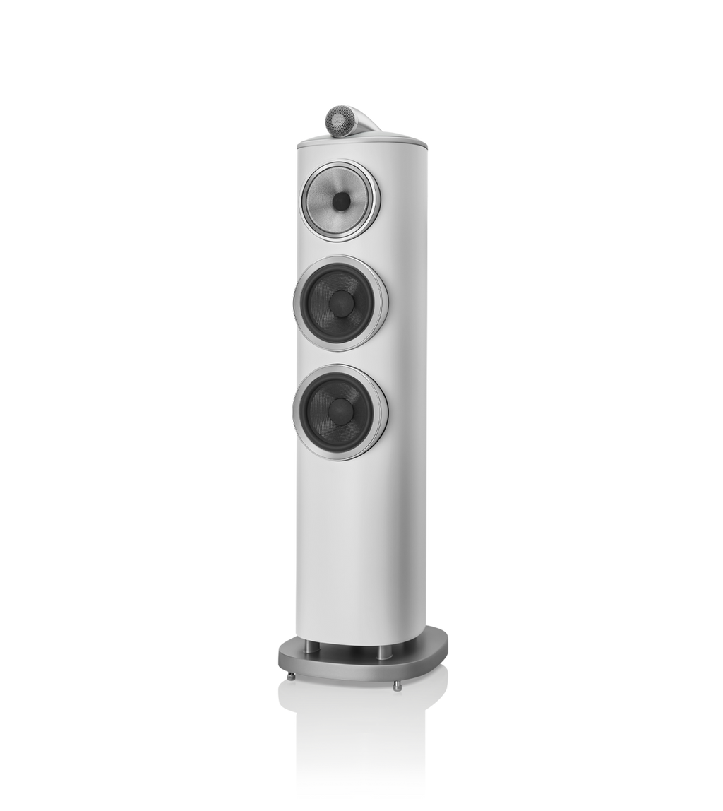 Bowers & Wilkins 804 D4 Floorstander (Pair) in white alternate view