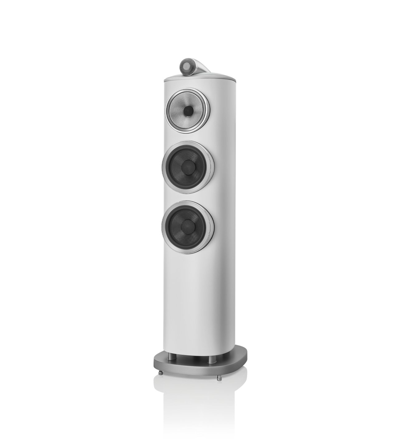 Bowers & Wilkins 804 D4 Floorstander (Pair) in white alternate view