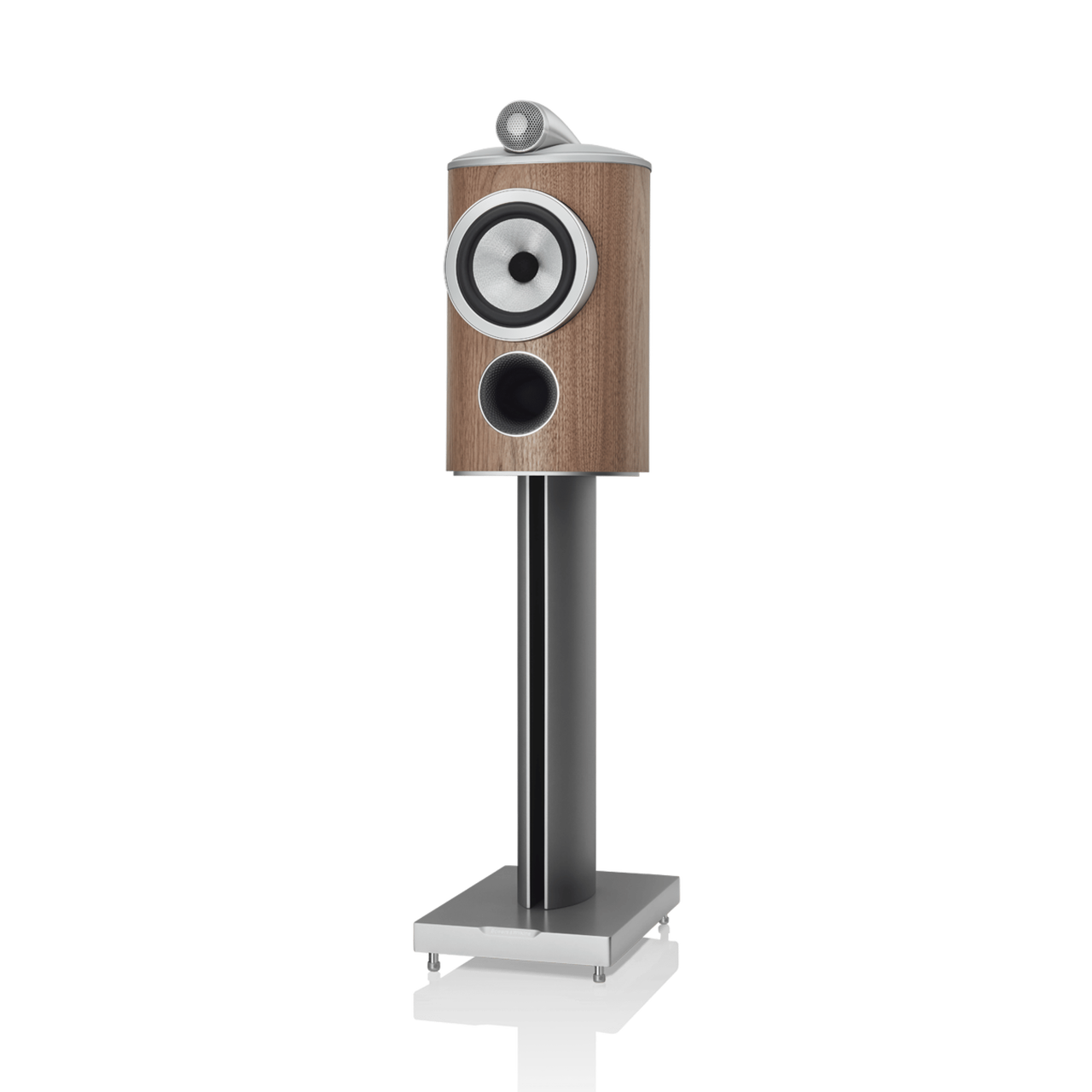 Bowers & Wilkins 805 D4 Bookshelf in Satin Walnut finish alternate view