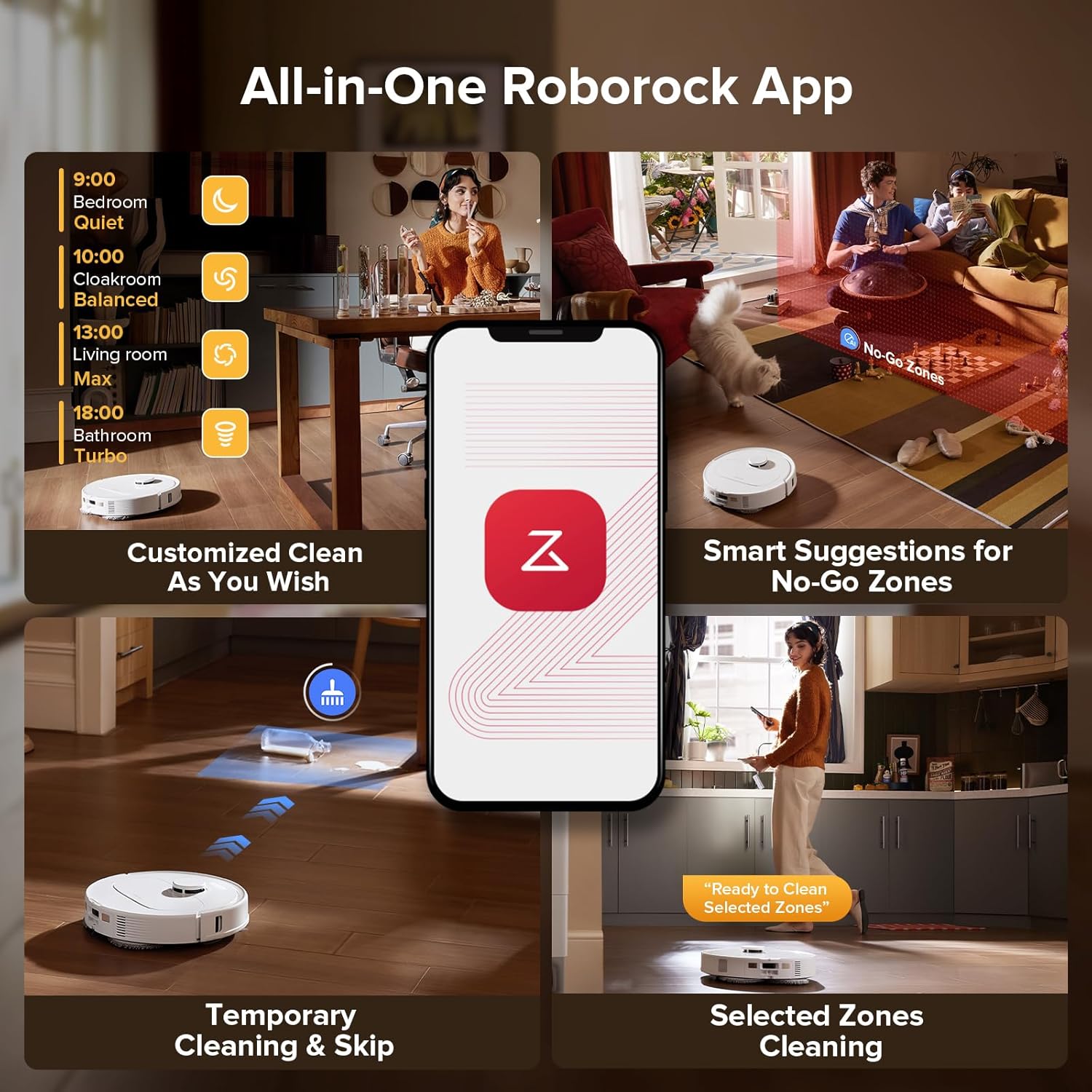 Roborock QR 798 Robot Vacuum & Mop