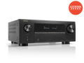 Denon AVRX 2800H AV Receiver in black