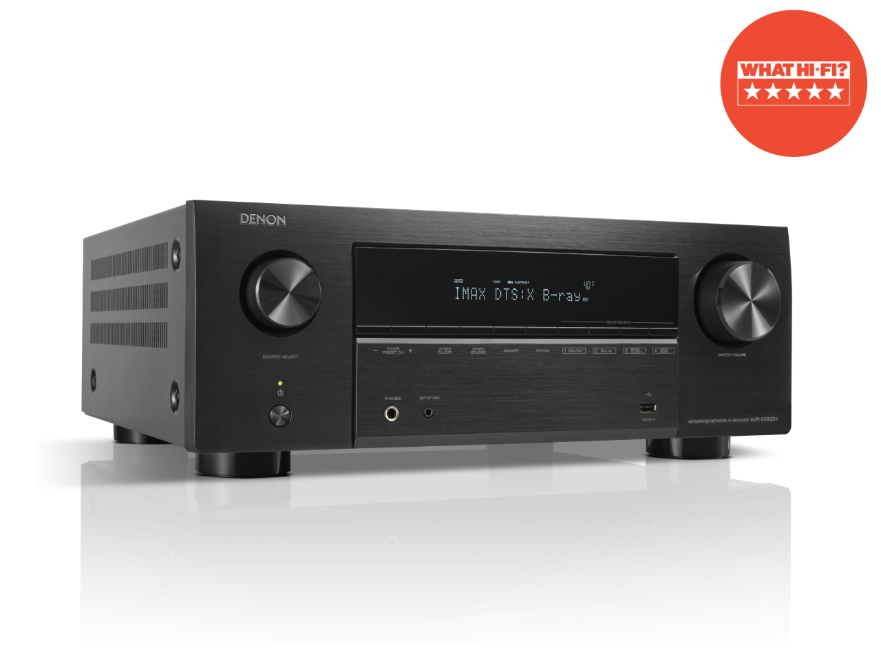 Denon AVCX 3800H AV Amplifier in black