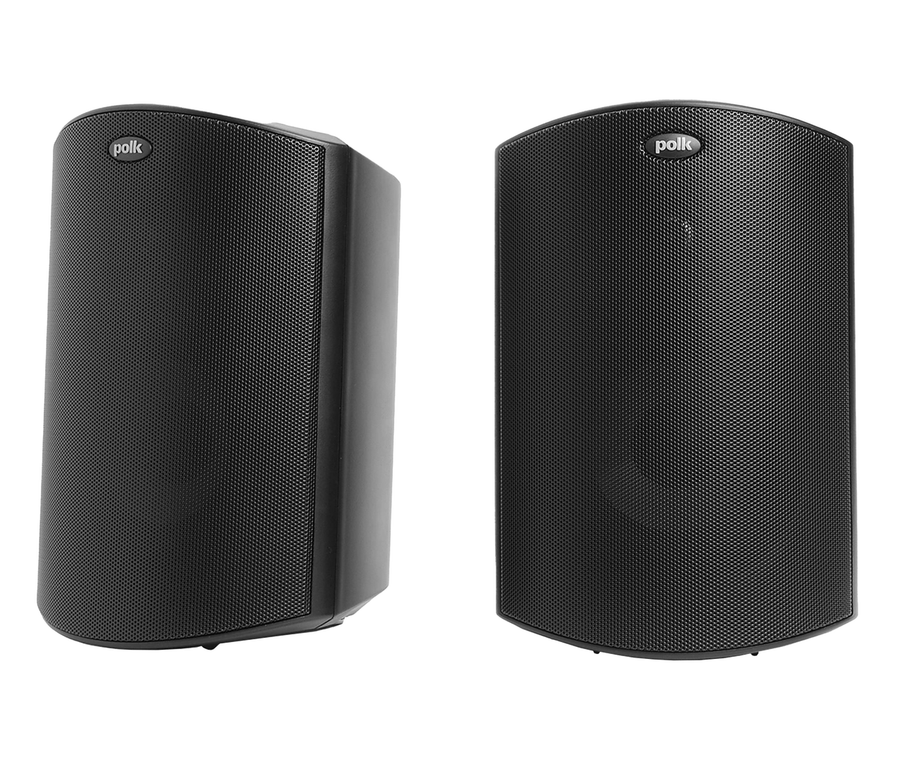 Polk Atrium 4 Outdoor in black front view