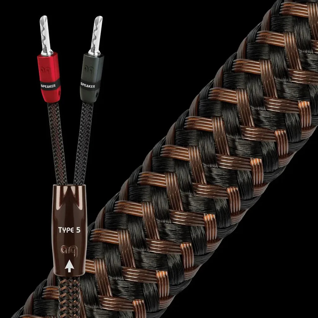 AQ Type5 Braided Speaker Cable (100m)