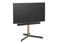 Vogel's TVS 3695 Floor Stand Oak & Steel - Black