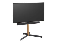 Vogel's TVS 3695 FLOORSTAND OAK & STEEL - BLACK