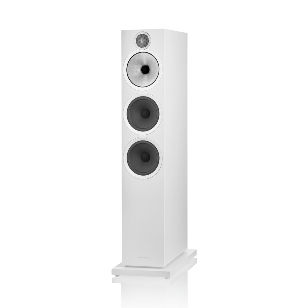 Bowers & Wilkins 603 S3 Floorstander in white pair view