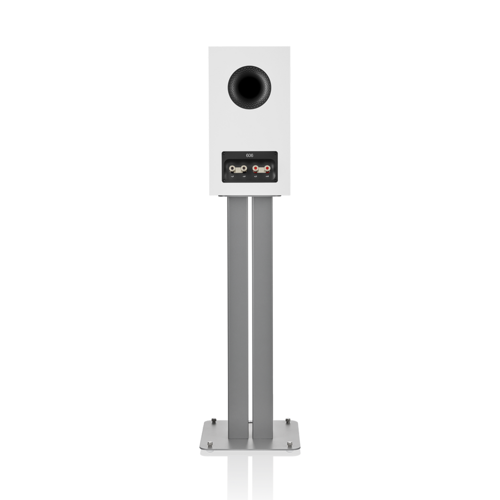 Bowers & Wilkins 606 S3 Bookshelf (Pair) in white alternate view 3