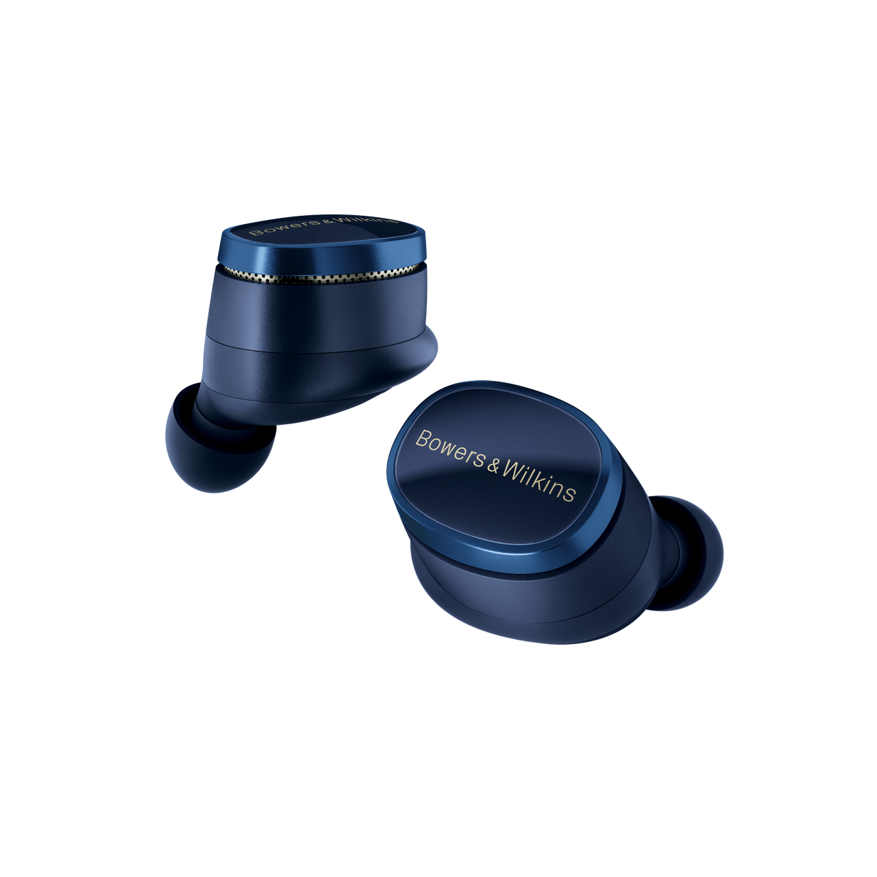 Bowers & Wilkins Pi8 Earphones in blue alternate view