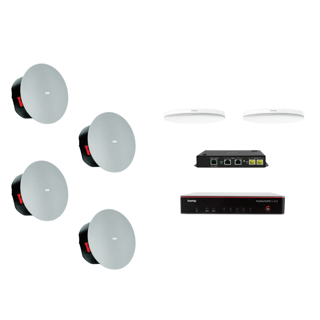 Biamp MRB-L-X400-C-CIC6LP - Meeting Room Bundle