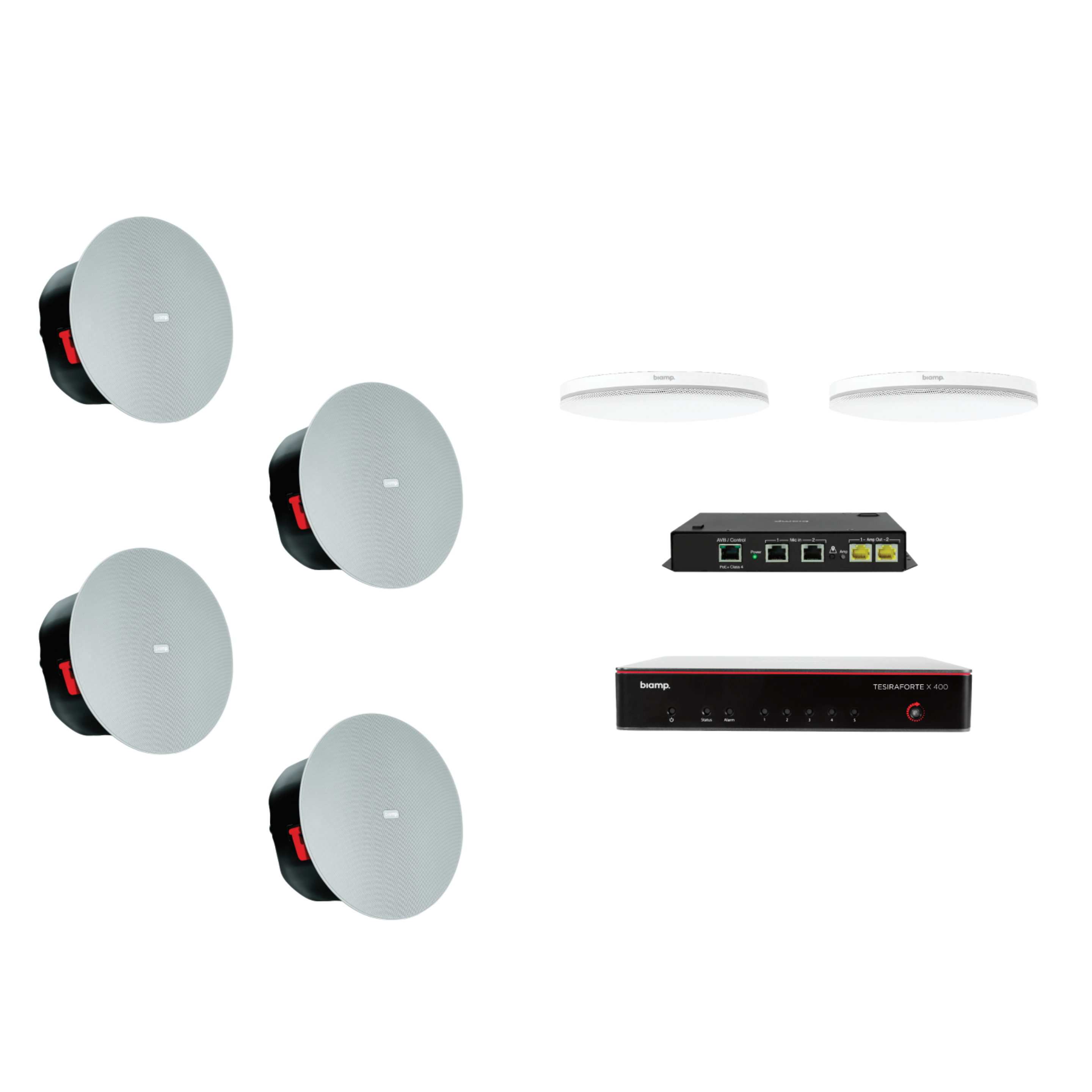 Biamp MRB-L-X400-C-CIC6LP - Meeting Room Bundle