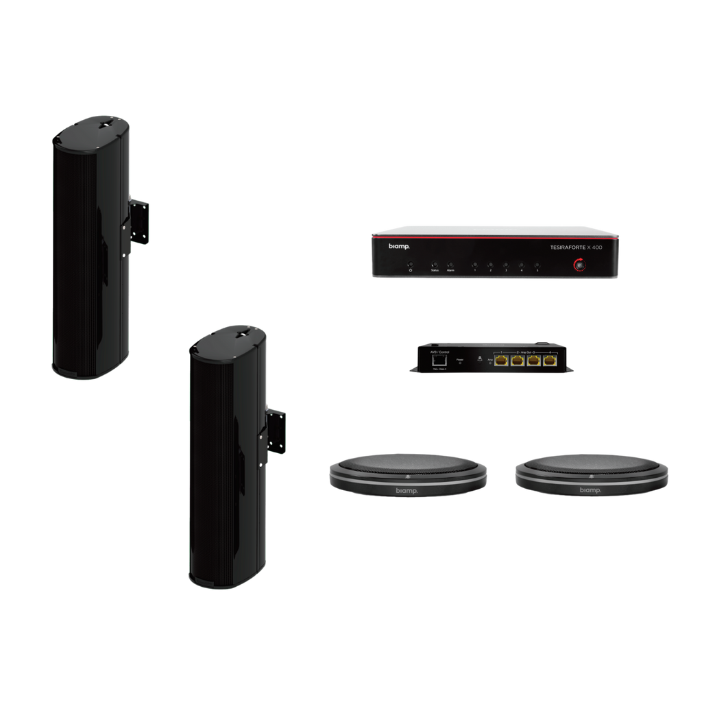 Biamp MRB-L-X400-T-ENT206 - Meeting Room Bundle