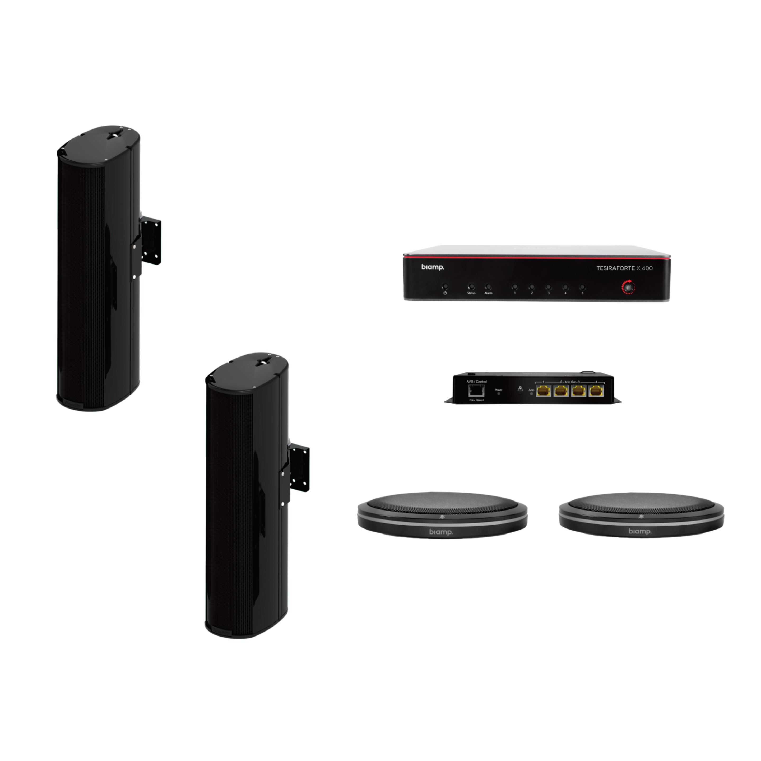 Biamp MRB-L-X400-T-ENT206 - Meeting Room Bundle