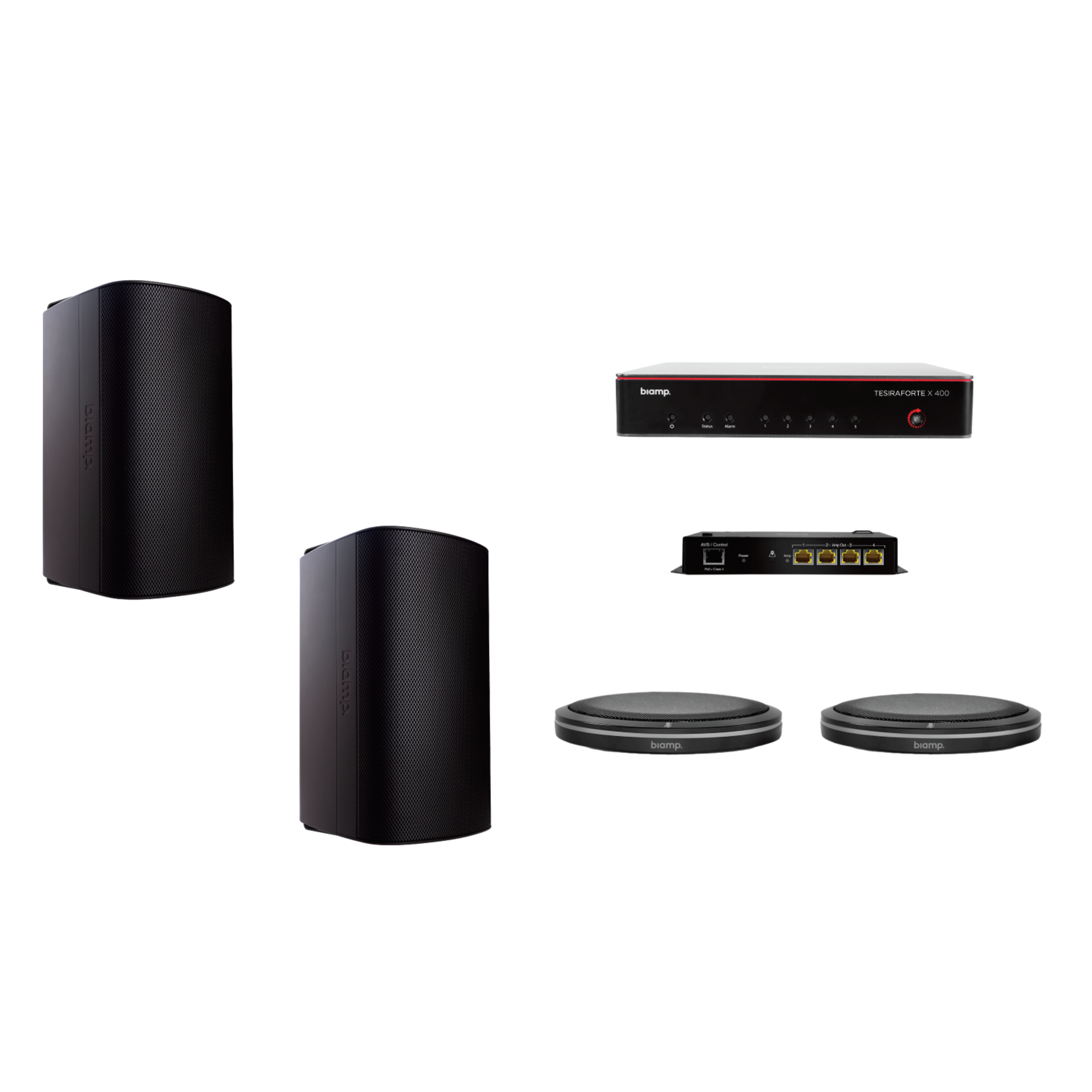 Biamp MRB-L-X400-T-EXS8 - Meeting Room Bundle