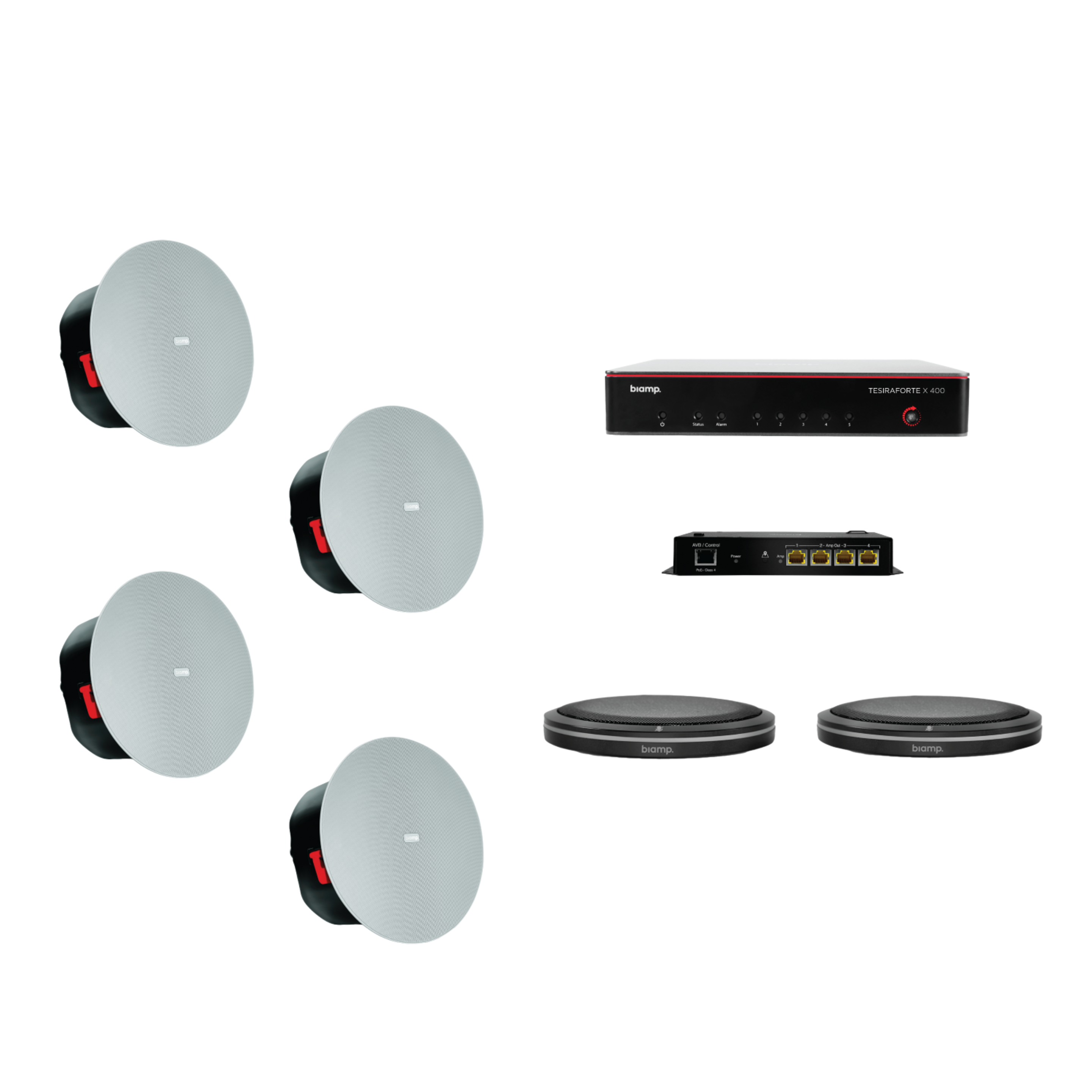 Biamp MRB-L-X400-T-CIC6LP - Meeting Room Bundle