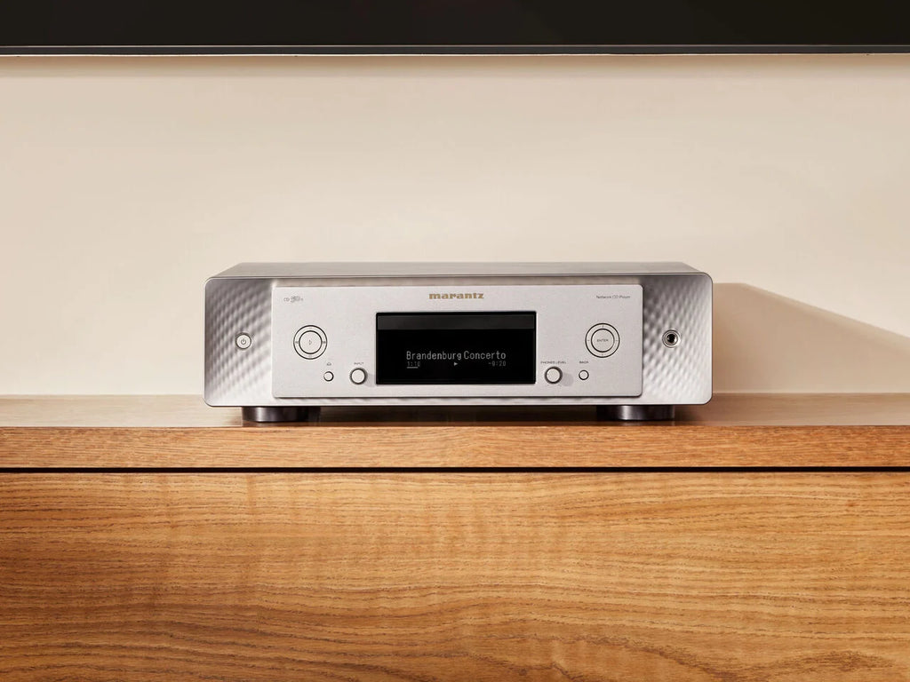 Marantz CD50N Network CDPlayer in silver alternate view