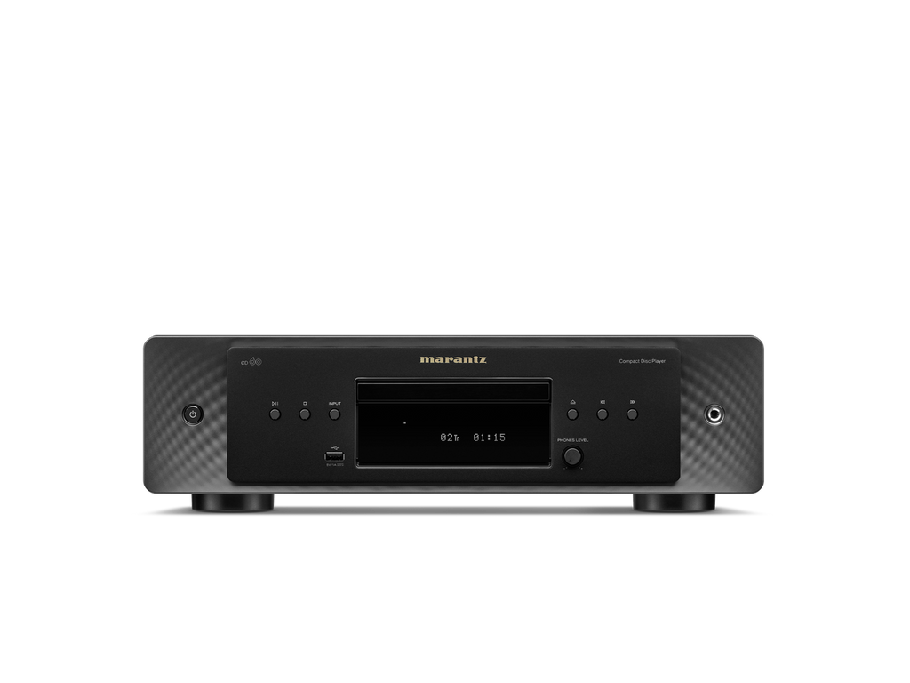 Marantz CD60 CD Player in black front view