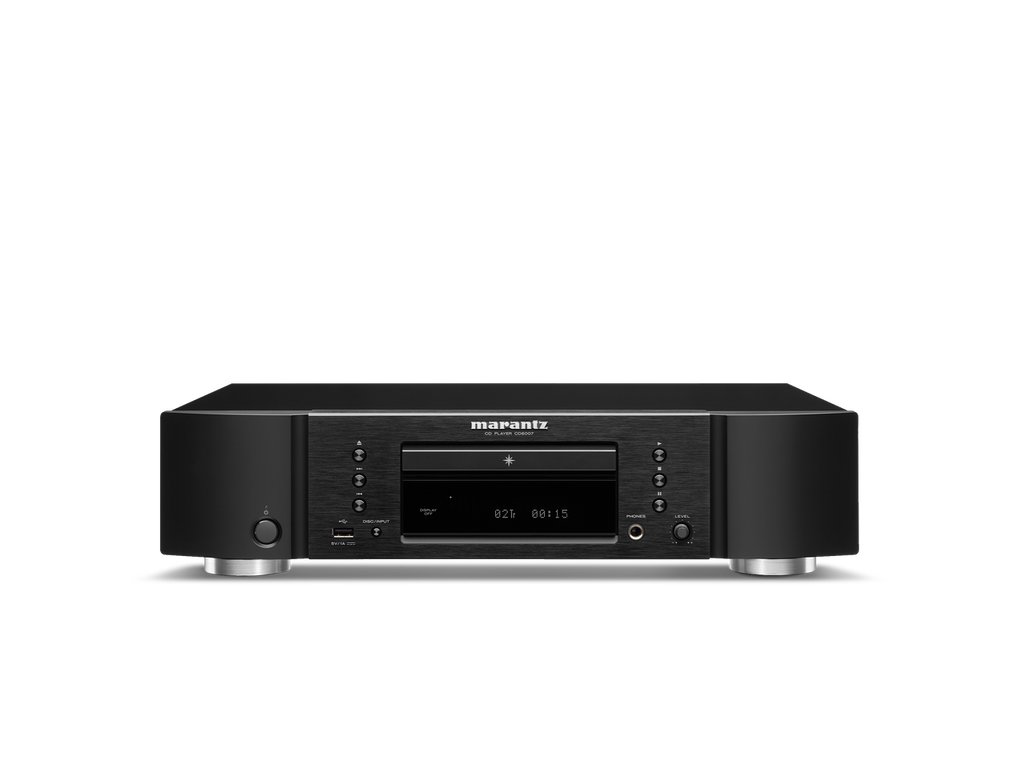 Marantz CD6007 CD Player in black front view