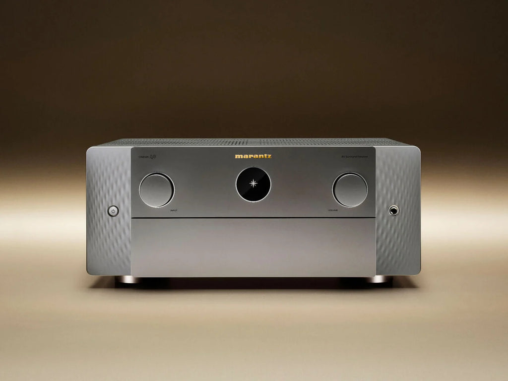 Marantz CINEMA40 AV Amplifier in silver alternate view