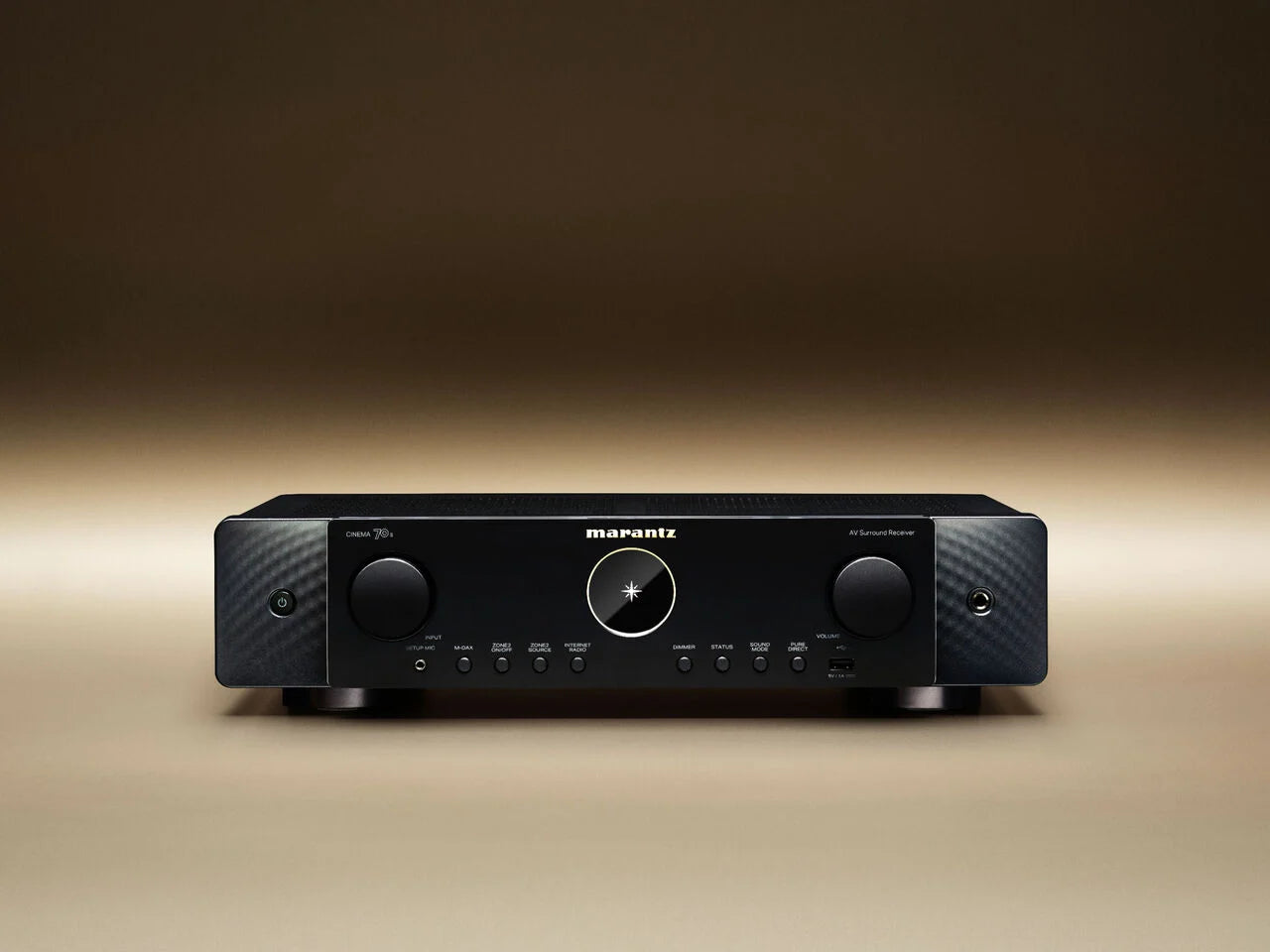 Marantz CINEMA70 AV Receiver in black alternate view