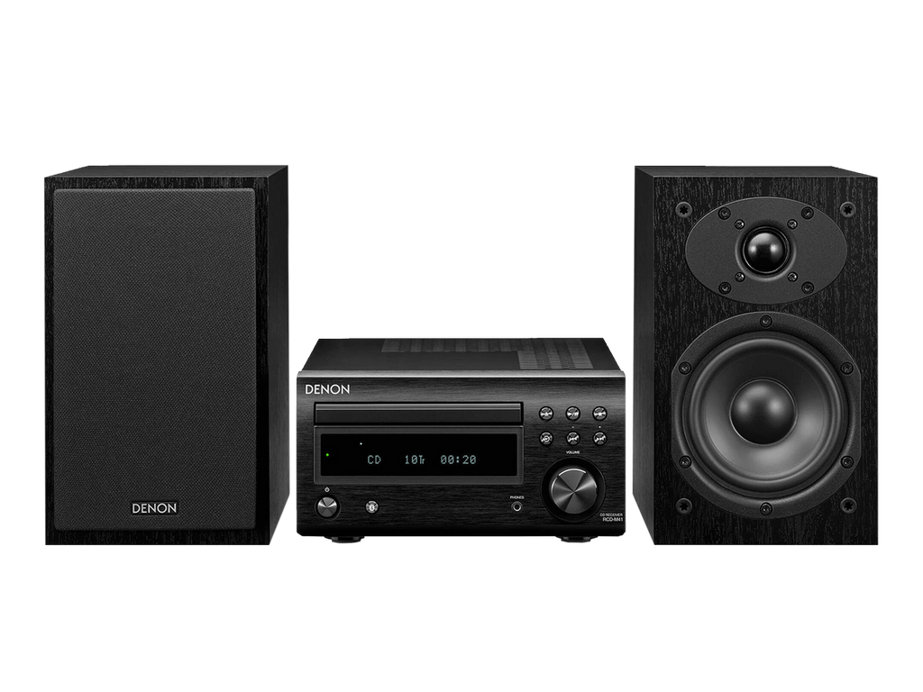 Denon M41 Mini HiFi System Kit front view