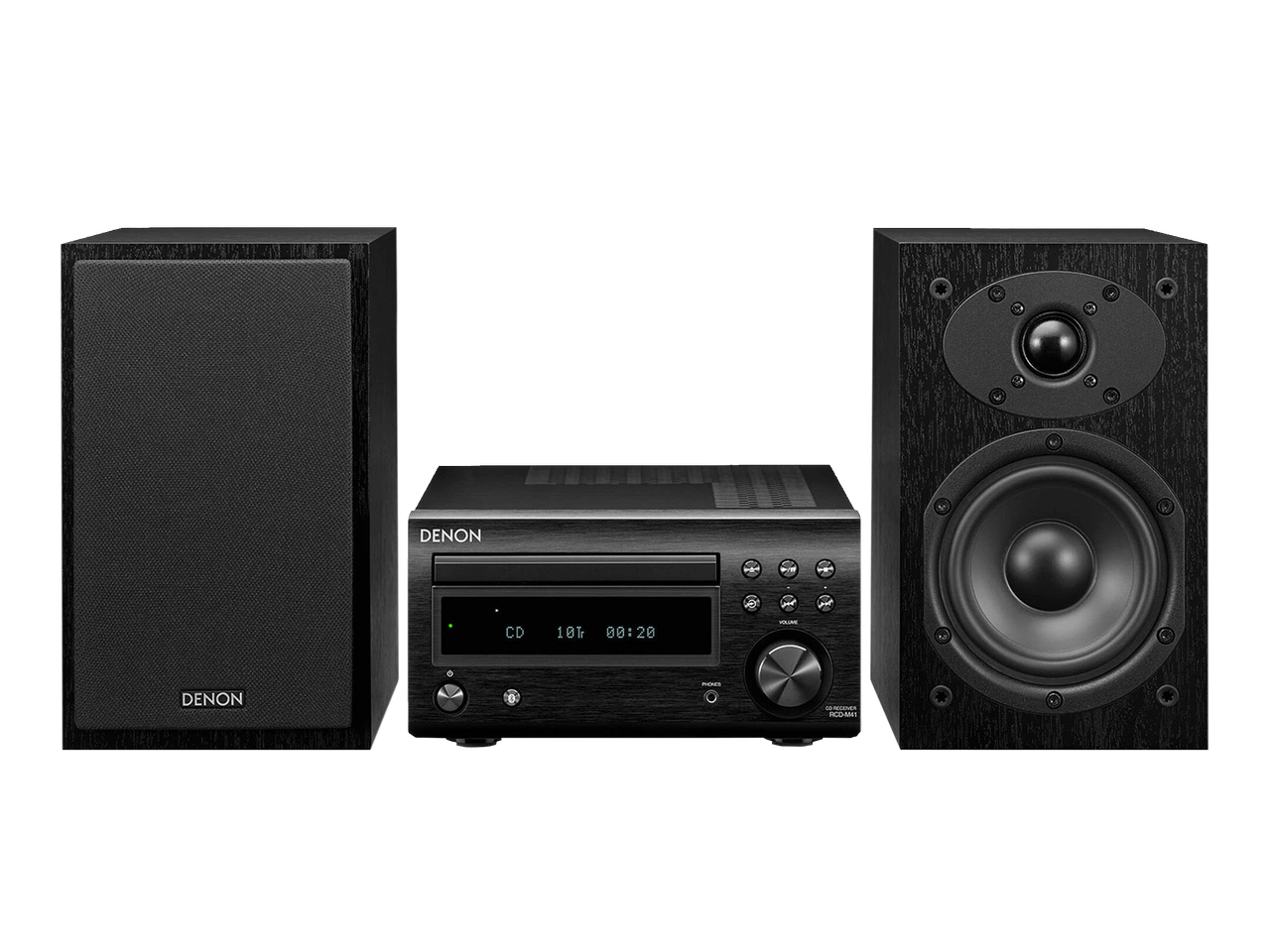 Denon M41 Mini HiFi System Kit front view