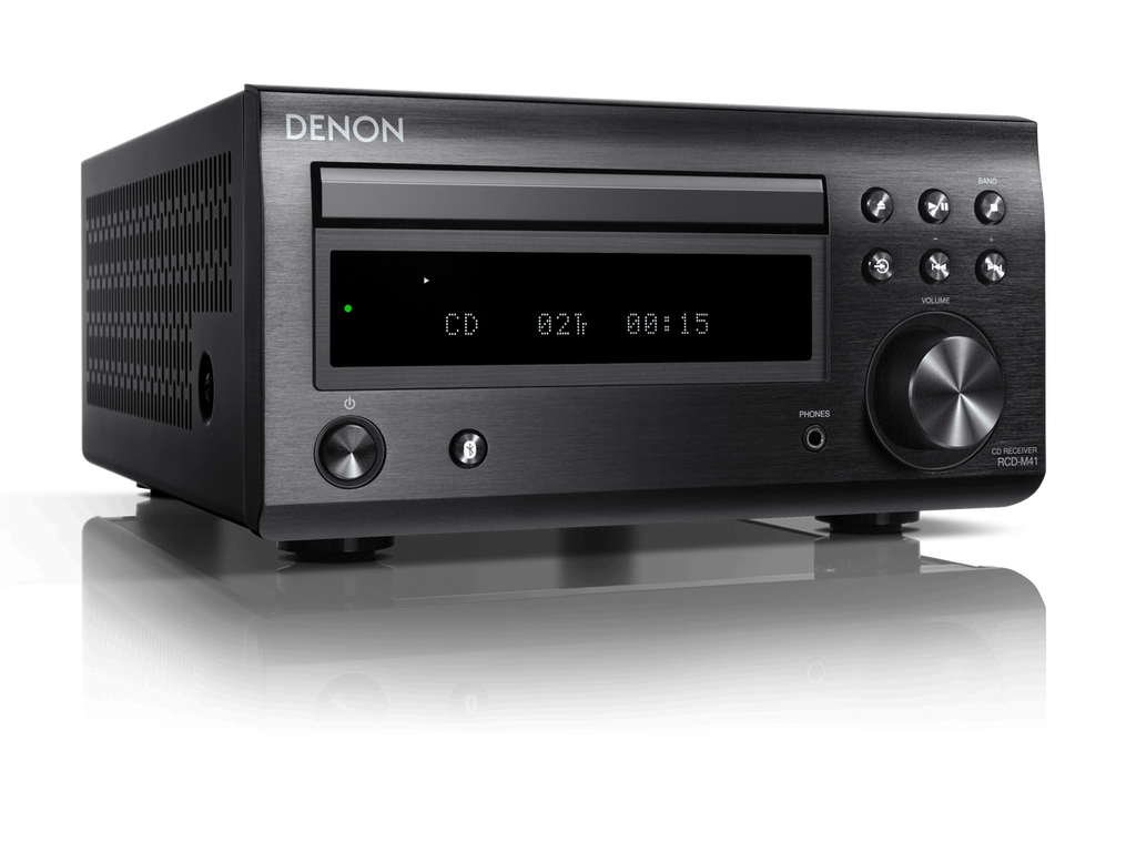 Denon M41 Mini HiFi System Kit side view