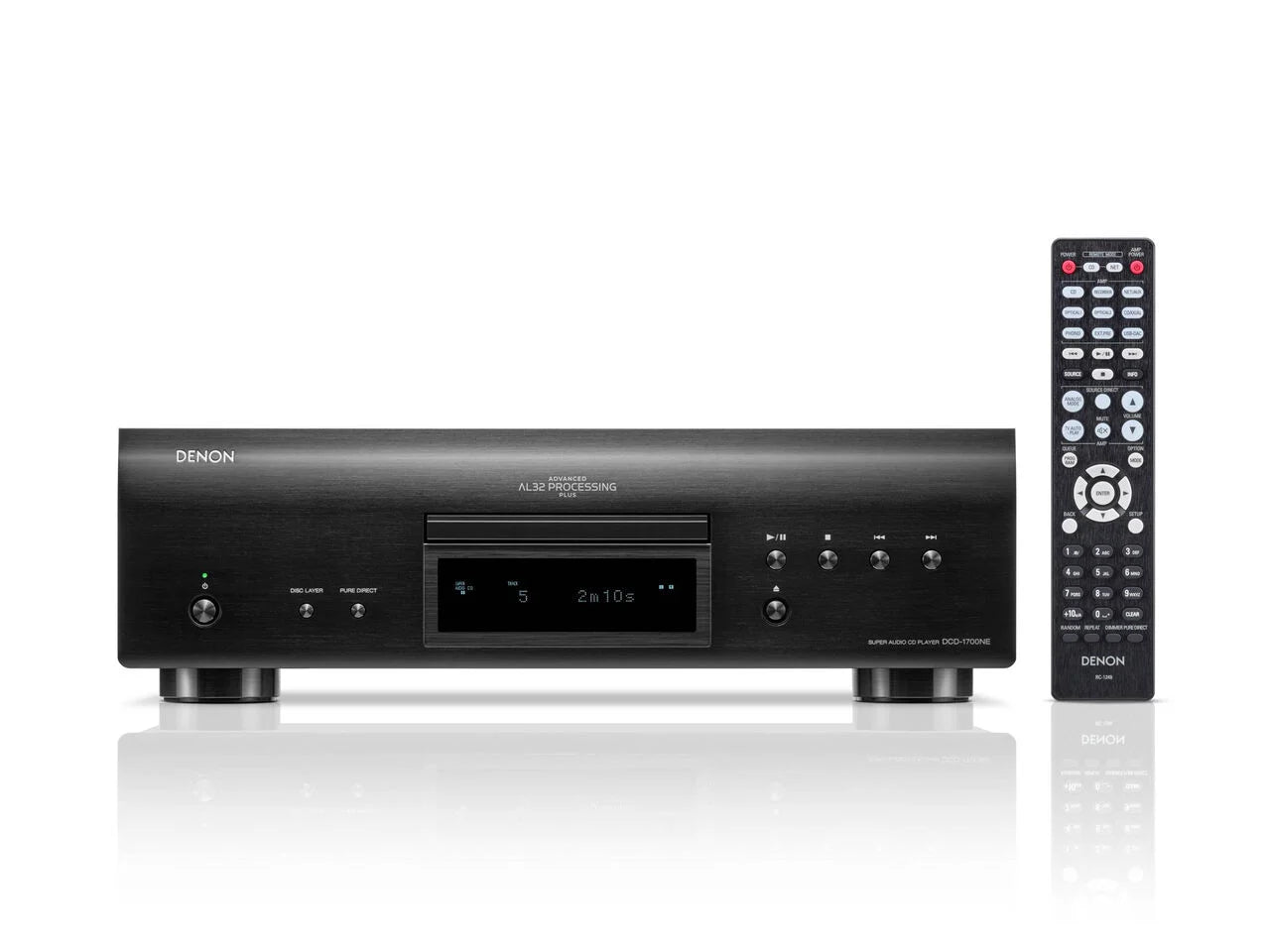 Denon DCD 1700NE CD Player alternate view