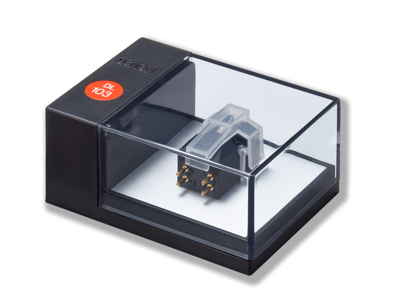 Denon DL 103EM MC Cartridge packaging view