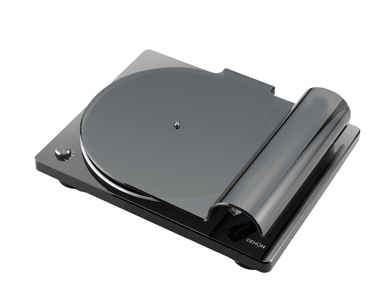 Denon DP 400 Turntable in black