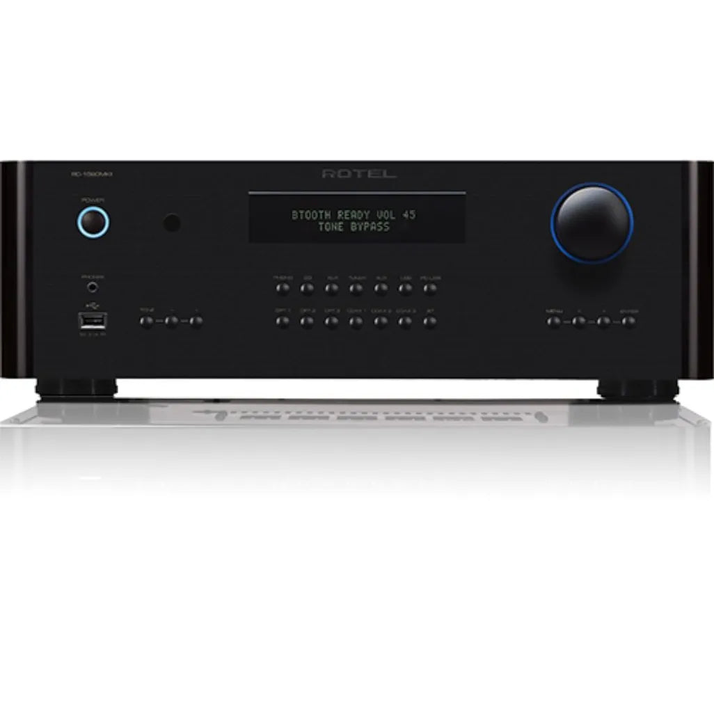 Rotel RC1590MKII Preamplifier amplifier in black