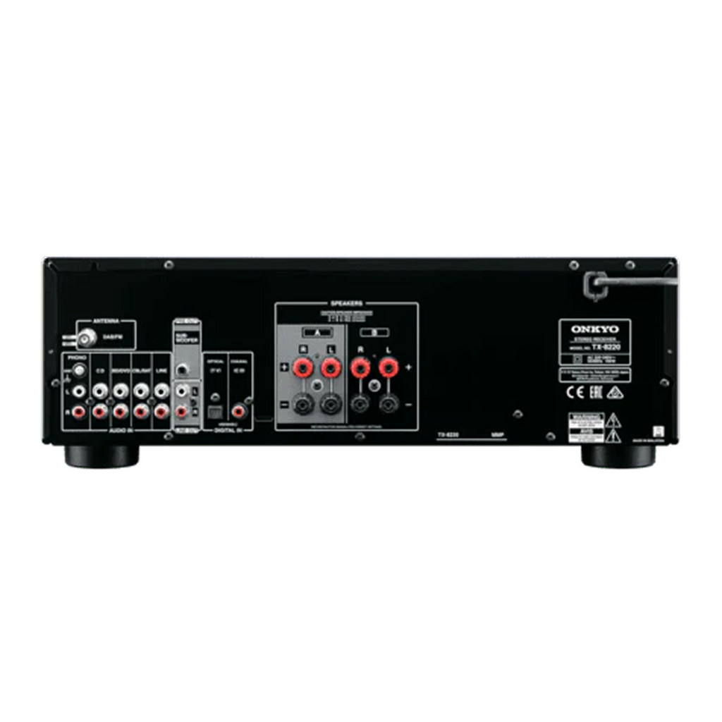 Onkyo TX-8220 receiver alternate view 3