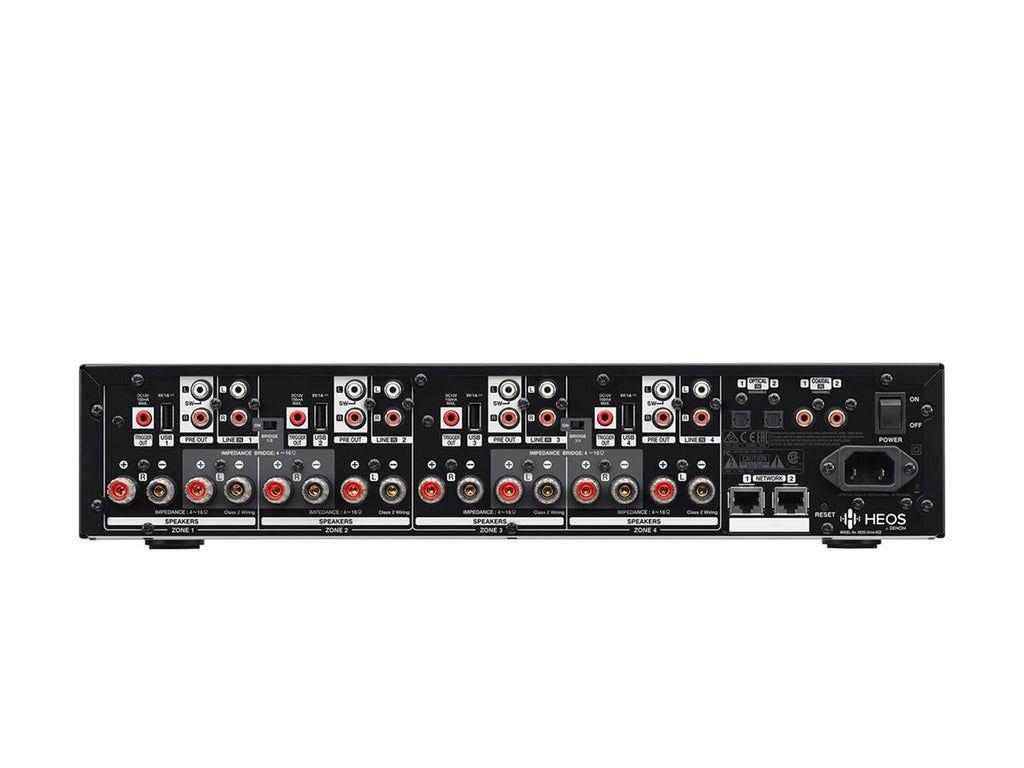 Denon HEOS DRIVE HS2 Multiroom Amp amplifier rear view