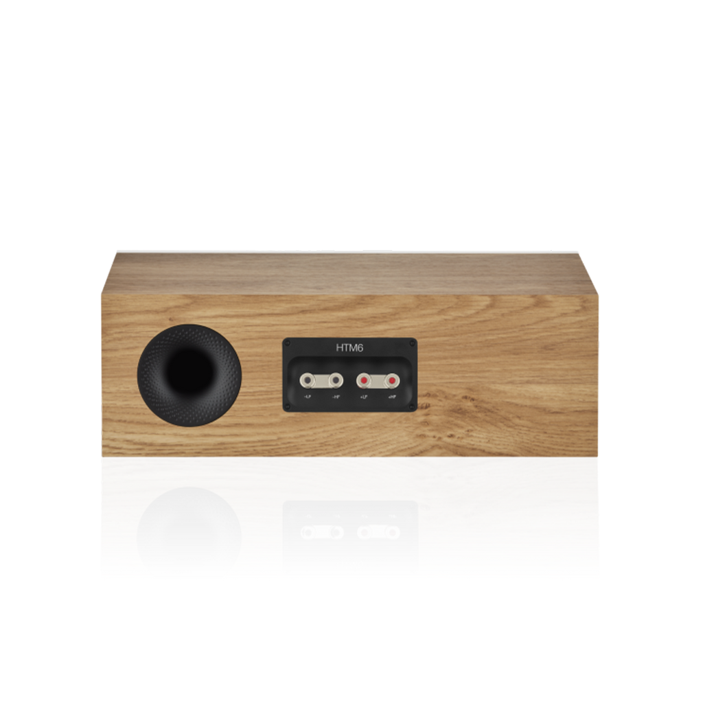 Bowers & Wilkins HTM6 S3 Centre in Oak finish alternate view