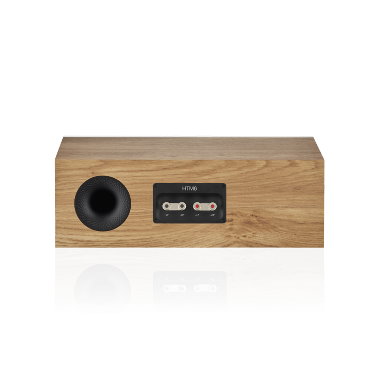 Bowers & Wilkins HTM6 S3 Centre in Oak finish alternate view