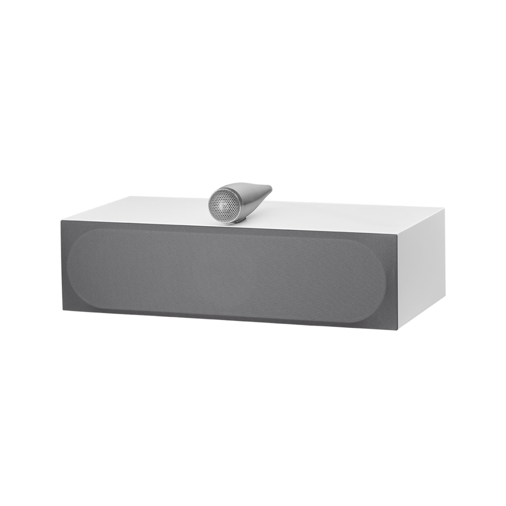 Bowers & Wilkins HTM71 S3 Centre in Satin White finish alternate view