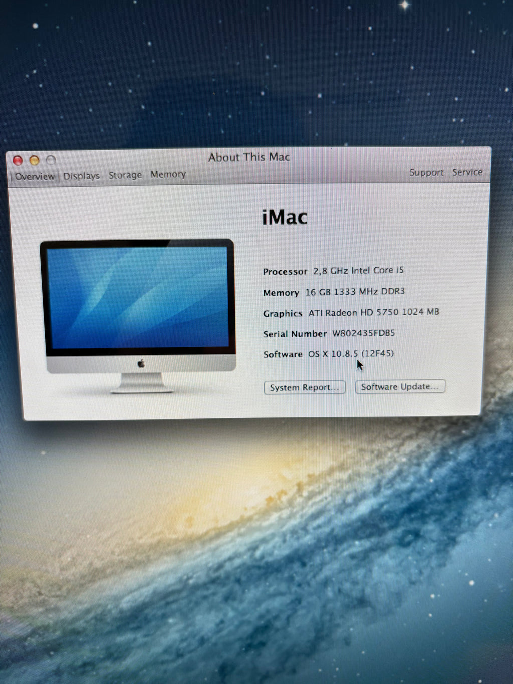 Office stock - iMac 2010 - W802435FDB5