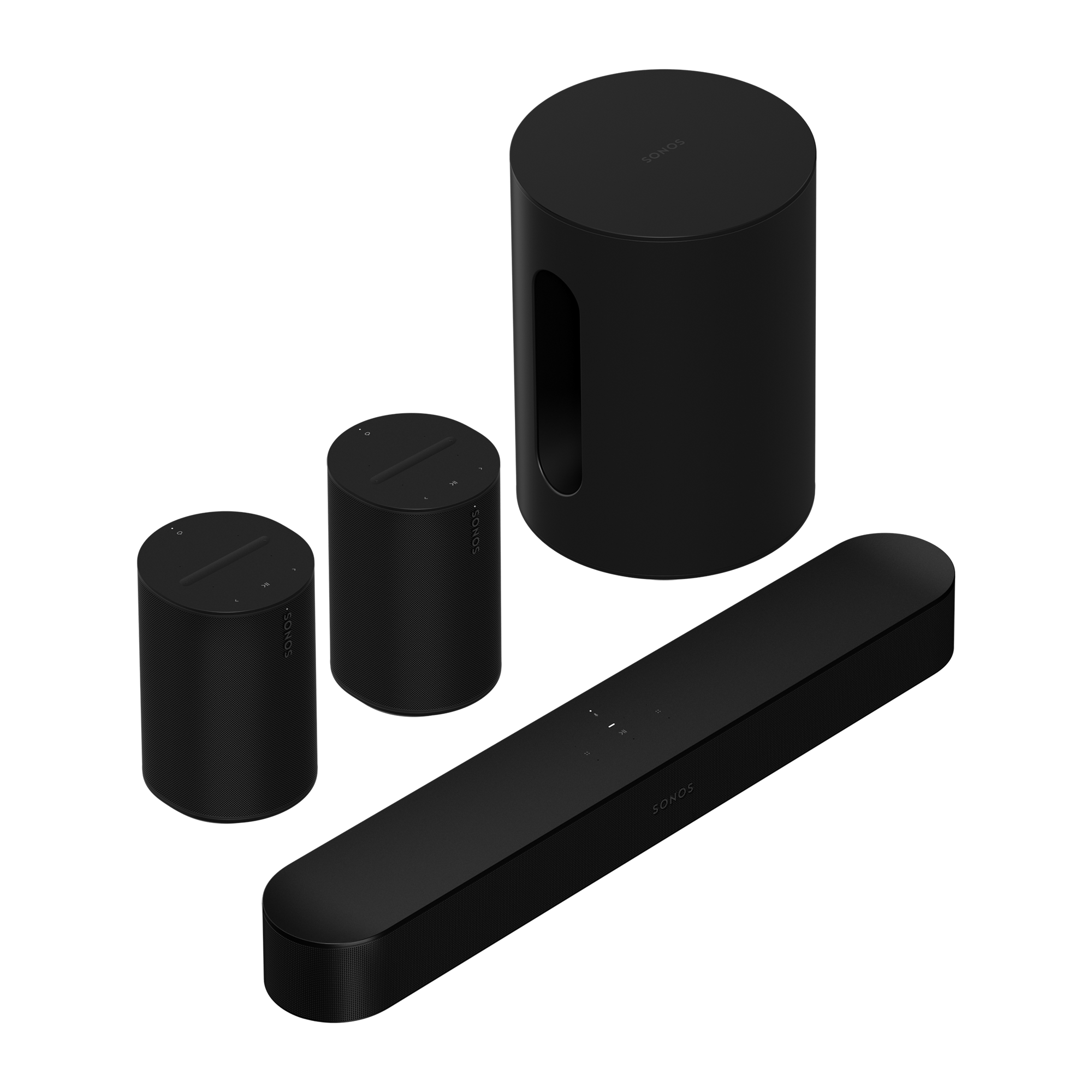 Sonos Immersive Set with Beam + Sub MIni + 2x Era 100